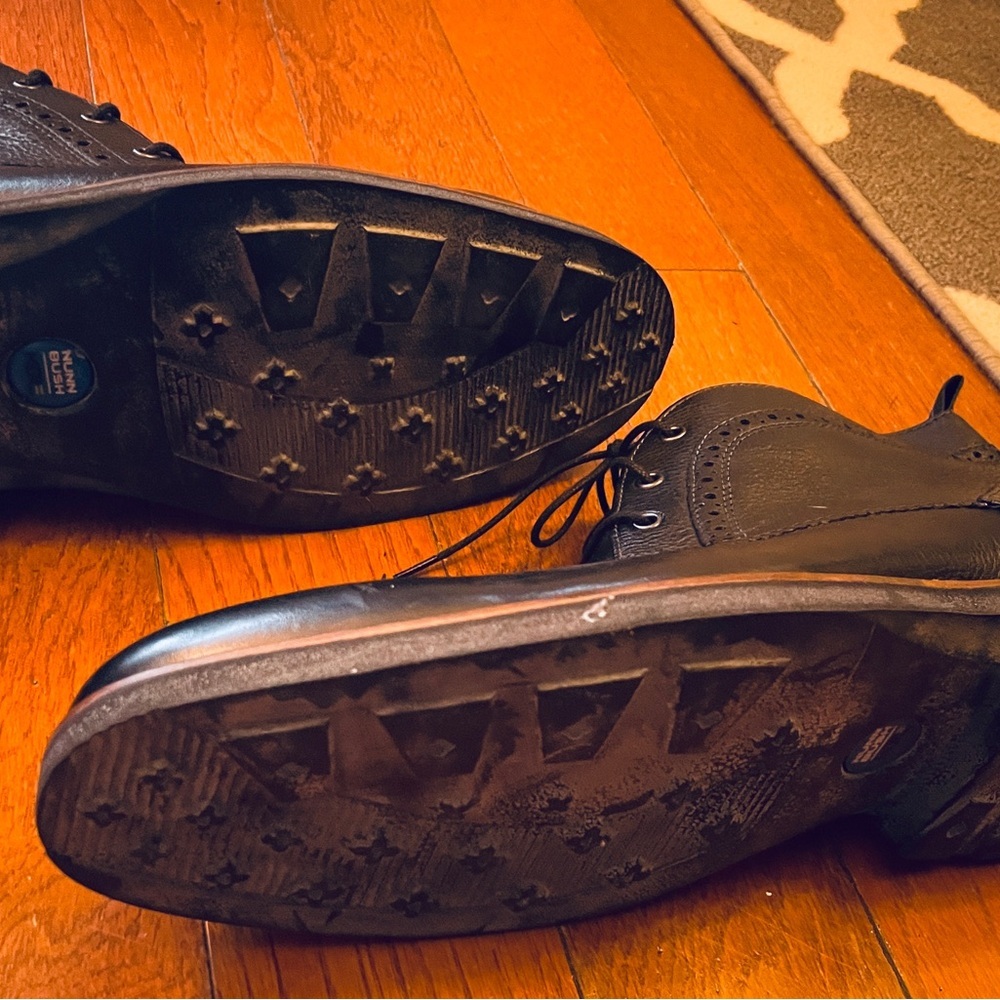 Men's Nun Bush Black Leather Shoes size 13 EUC - Picture 5 of 11